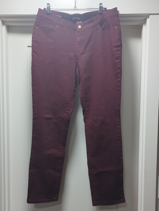 Westport Denim - Westport Skinny Jeans in Burgundy